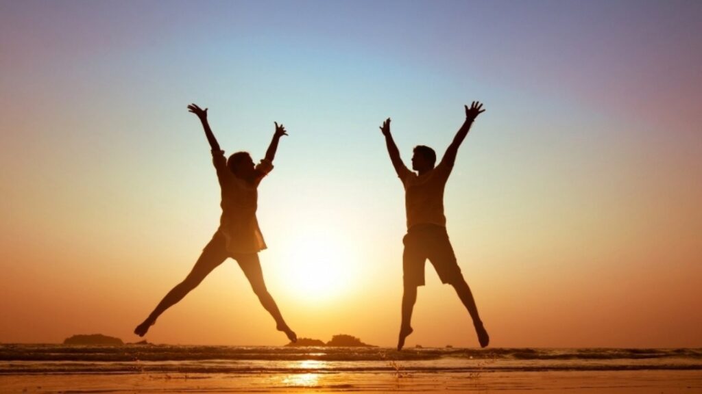 people jumping